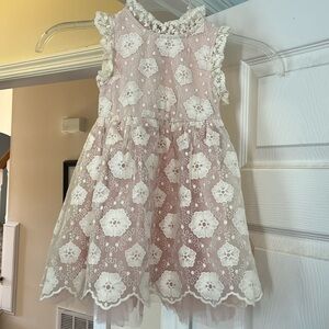 Lace overlay dress by Mae Li Rose